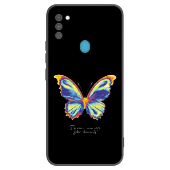 Tok az alábbi mobiltelefonokra Samsung Galaxy M11 - Diamanty Black