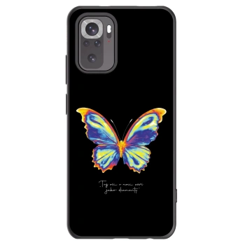 Picasee fekete szilikon tok az alábbi mobiltelefonokra Xiaomi Redmi Note 10 - Diamanty Black