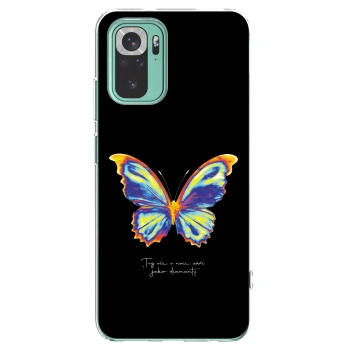 Picasee átlátszó szilikon tok az alábbi mobiltelefonokra Xiaomi Redmi Note 10 Pro - Diamanty Black
