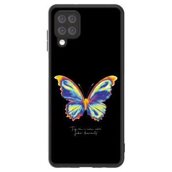 Picasee ULTIMATE CASE Samsung Galaxy A12 A125F - készülékre - Diamanty Black
