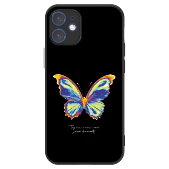 Picasee ULTIMATE CASE Apple iPhone 12 mini - készülékre - Diamanty Black