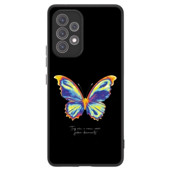 Picasee ULTIMATE CASE Samsung Galaxy A52 5G A525F - készülékre - Diamanty Black