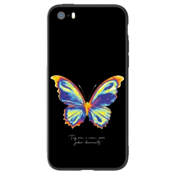 Szilikon tok erre a típusra Apple iPhone 5/5S/SE - Diamanty Black