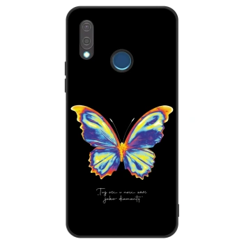Szilikon tok erre a típusra Huawei P20 Lite - Diamanty Black