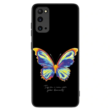 Szilikon tok erre a típusra Samsung Galaxy S20 G980F - Diamanty Black