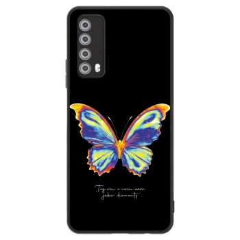 Szilikon tok erre a típusra Huawei P Smart 2021 - Diamanty Black