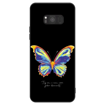 Szilikon tok erre a típusra Samsung Galaxy S8 G950F - Diamanty Black