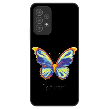 Szilikon tok erre a típusra Samsung Galaxy A72 A725F - Diamanty Black