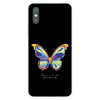Picasee átlátszó szilikon tok az alábbi mobiltelefonokra Xiaomi Redmi 9AT - Diamanty Black