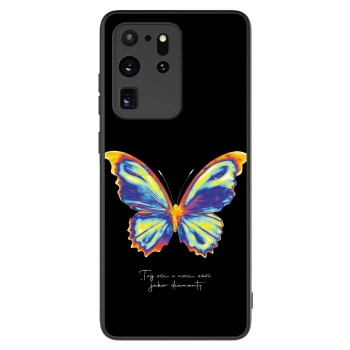 Szilikon tok erre a típusra Samsung Galaxy S20 Ultra 5G G988F - Diamanty Black