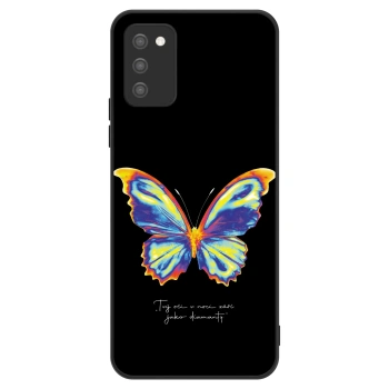 Szilikon tok erre a típusra Samsung Galaxy A02s A025G - Diamanty Black