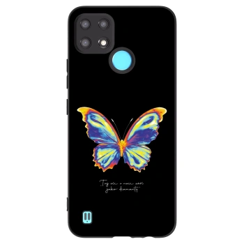 Tok az alábbi mobiltelefonokra Realme C21 - Diamanty Black