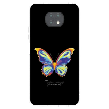 Picasee átlátszó szilikon tok az alábbi mobiltelefonokra Xiaomi Redmi Note 9T - Diamanty Black