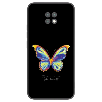 Picasee fekete szilikon tok az alábbi mobiltelefonokra Xiaomi Redmi Note 9T - Diamanty Black