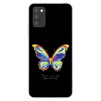 Tok az alábbi mobiltelefonokra Samsung Galaxy A03s A037G - Diamanty Black