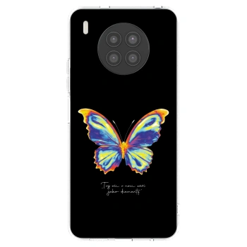 Picasee átlátszó szilikon tok az alábbi mobiltelefonokra Huawei Nova 8i - Diamanty Black