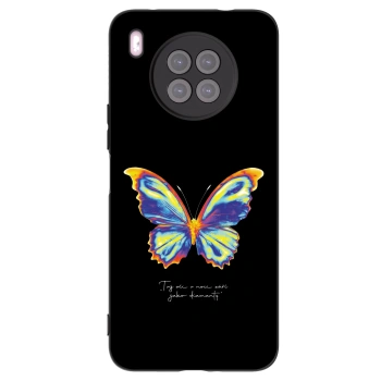 Picasee fekete szilikon tok az alábbi mobiltelefonokra Huawei Nova 8i - Diamanty Black