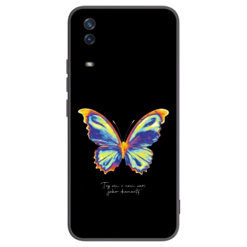 Picasee fekete szilikon tok az alábbi mobiltelefonokra Vivo Y11s - Diamanty Black