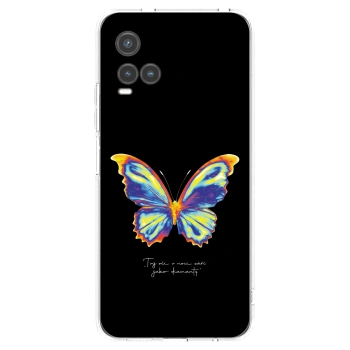 Picasee átlátszó szilikon tok az alábbi mobiltelefonokra Vivo Y33s - Diamanty Black