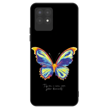 Szilikon tok erre a típusra Realme 8i - Diamanty Black