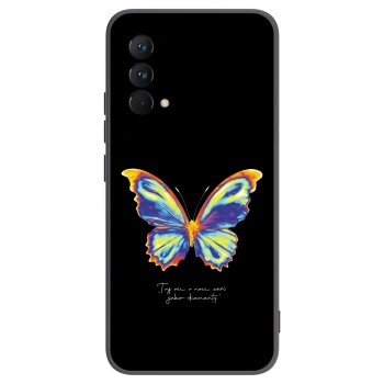 Picasee fekete szilikon tok az alábbi mobiltelefonokra Realme GT Master Edition 5G - Diamanty Black