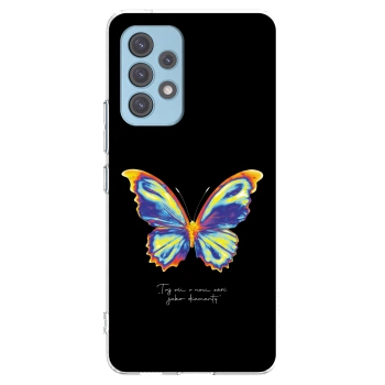 Picasee átlátszó szilikon tok az alábbi mobiltelefonokra Samsung Galaxy A53 5G A536 - Diamanty Black