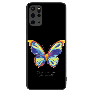 Szilikon tok erre a típusra Samsung Galaxy S20+ G985F - Diamanty Black