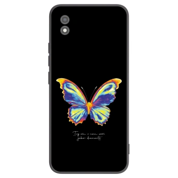 Picasee fekete szilikon tok az alábbi mobiltelefonokra Realme C11 (2021) - Diamanty Black