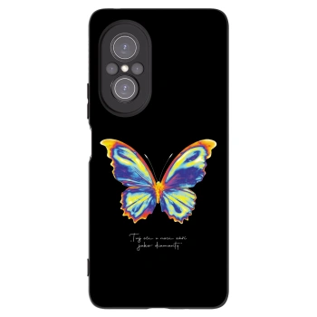 Picasee fekete szilikon tok az alábbi mobiltelefonokra Huawei Nova 9 SE - Diamanty Black