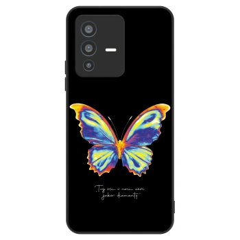 Szilikon tok erre a típusra Vivo V23 5G - Diamanty Black