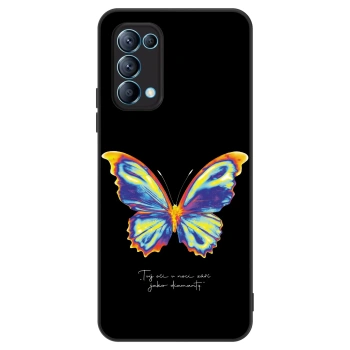 Szilikon tok erre a típusra OPPO Reno 5 5G - Diamanty Black