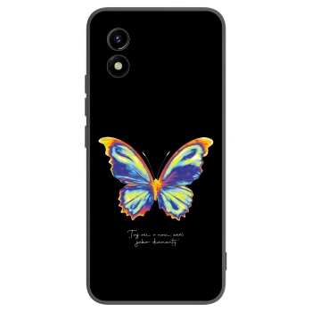 Picasee fekete szilikon tok az alábbi mobiltelefonokra Vivo Y01 - Diamanty Black