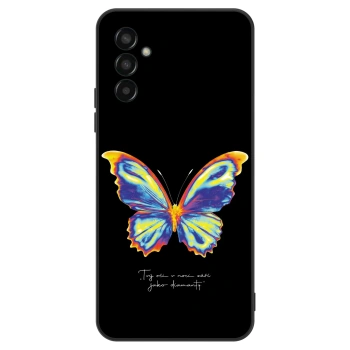 Szilikon tok erre a típusra Samsung Galaxy M13 M135F - Diamanty Black