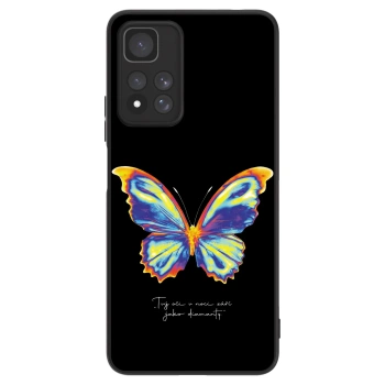 Szilikon tok erre a típusra Xiaomi Redmi Note 11 Pro+ 5G - Diamanty Black