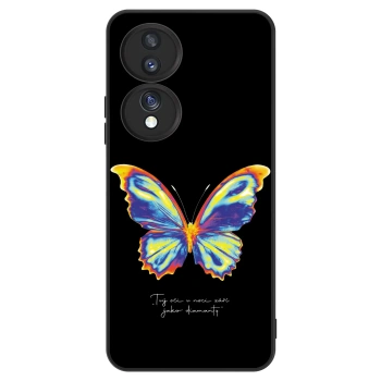 Szilikon tok erre a típusra Honor 70 - Diamanty Black