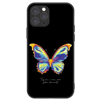 Picasee ULTIMATE CASE MagSafe Apple iPhone 12 Pro - készülékre - Diamanty Black