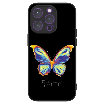 Picasee ULTIMATE CASE MagSafe Apple iPhone 14 Pro - készülékre - Diamanty Black