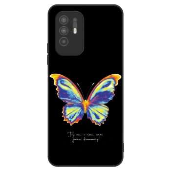 Szilikon tok erre a típusra OPPO A94 5G - Diamanty Black