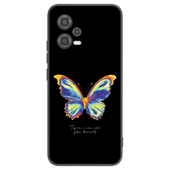 Picasee fekete szilikon tok az alábbi mobiltelefonokra Xiaomi Poco X5 - Diamanty Black