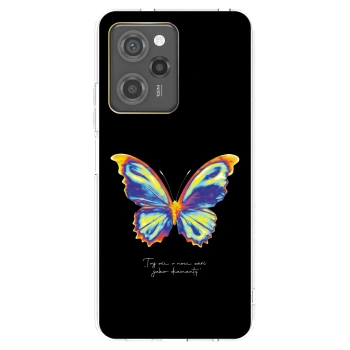 Picasee átlátszó szilikon tok az alábbi mobiltelefonokra Xiaomi Poco X5 Pro - Diamanty Black