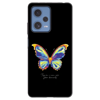 Picasee fekete szilikon tok az alábbi mobiltelefonokra Xiaomi Redmi Note 12 Pro 5G - Diamanty Black