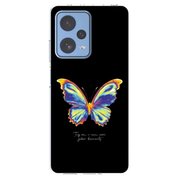 Picasee átlátszó szilikon tok az alábbi mobiltelefonokra Xiaomi Redmi Note 12 Pro 5G - Diamanty Black