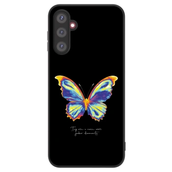 Picasee ULTIMATE CASE Samsung Galaxy A14 4G A145R - készülékre - Diamanty Black
