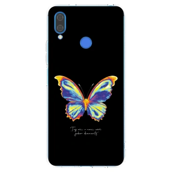 Picasee átlátszó szilikon tok az alábbi mobiltelefonokra Huawei Nova 3i - Diamanty Black