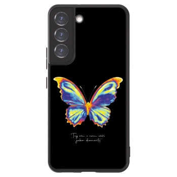 Picasee ULTIMATE CASE PowerShare Samsung Galaxy S22 5G - készülékre - Diamanty Black