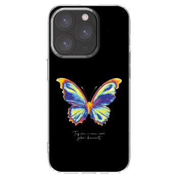 Picasee átlátszó szilikon tok az alábbi mobiltelefonokra Apple iPhone 15 Pro - Diamanty Black