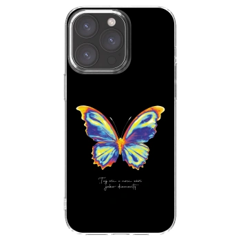Picasee átlátszó szilikon tok az alábbi mobiltelefonokra Apple iPhone 15 Pro Max - Diamanty Black