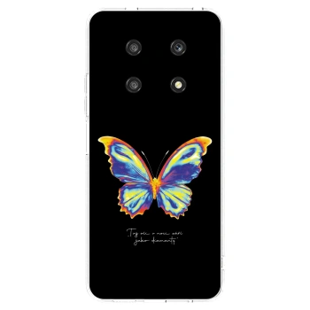 Picasee átlátszó szilikon tok az alábbi mobiltelefonokra Honor Magic4 Lite 5G - Diamanty Black