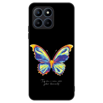 Szilikon tok erre a típusra Honor 70 Lite - Diamanty Black