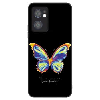 Szilikon tok erre a típusra OPPO Reno 7 5G - Diamanty Black